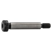 MIDWEST FASTENER Shoulder Screw, 0.8mm (Coarse) Thr Sz, 9.5mm Thr Lg, Steel, 4 PK 930725
